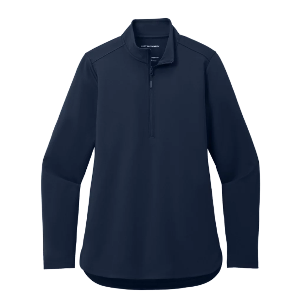 Scrubs By Design Port Authority® Women's C-FREE® Double Knit 1/4-Zip