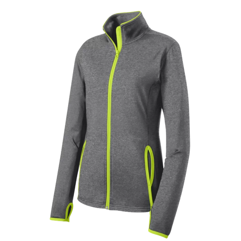 Scrubs By Design Sport-Tek® Women's Sport-Wick® Stretch Contrast Full-Zip Jacket